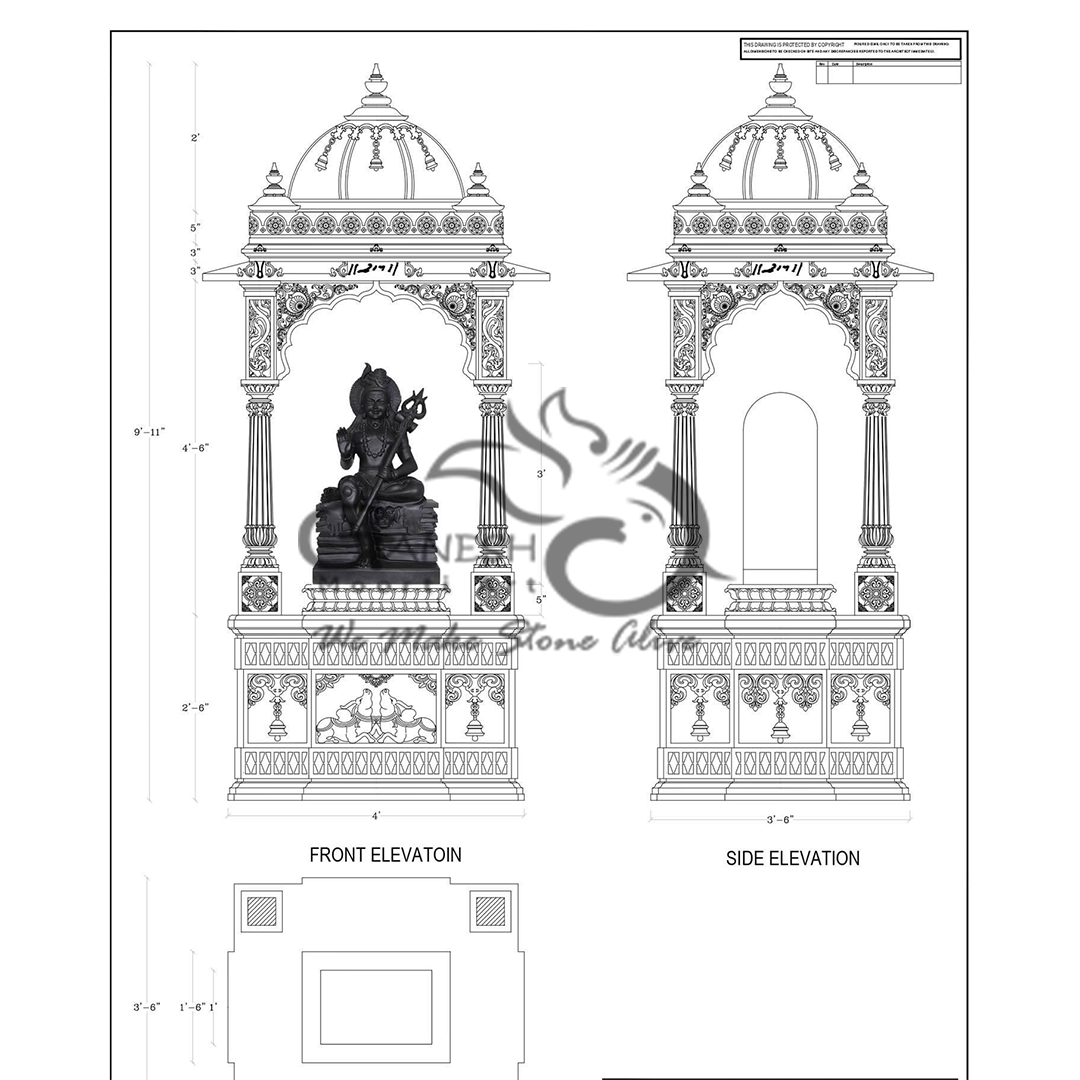 Marble Temple Design